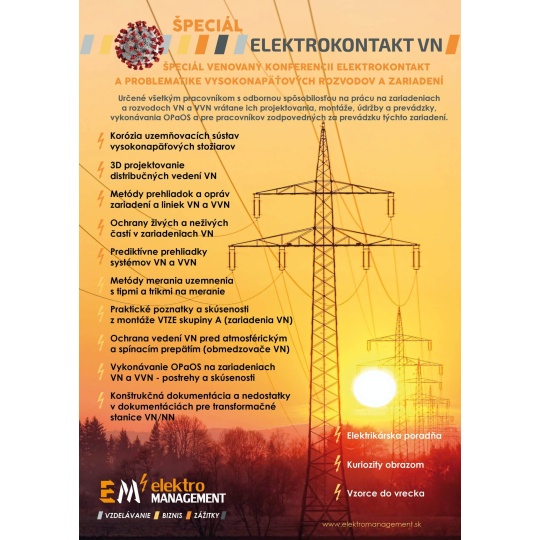 KORONAŠPECIÁL ELEKTROKONTAKT VN (ELEKTRO MANAGEMENT, 2021)