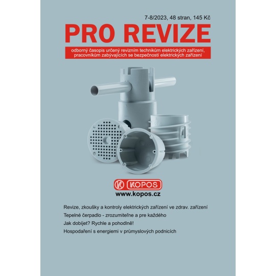 PRO REVIZE 7-8/2023 (ŽIVNOSTENSKÉ SPOLEČENSTVO ELEKTROTECHNIKŮ, 2023)
