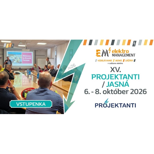 VSTUPENKA: XV. PROJEKTANTI 2026