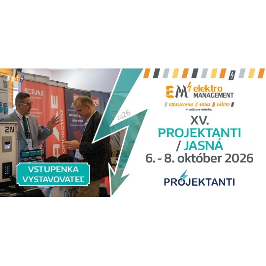 VSTUPENKA: XV. PROJEKTANTI 2026 /VYSTAVOVATELIA/